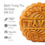 Set quà Trung thu Cá chép chơi trăng -  02 Bánh trung thu và 01 hộp Trà Việt