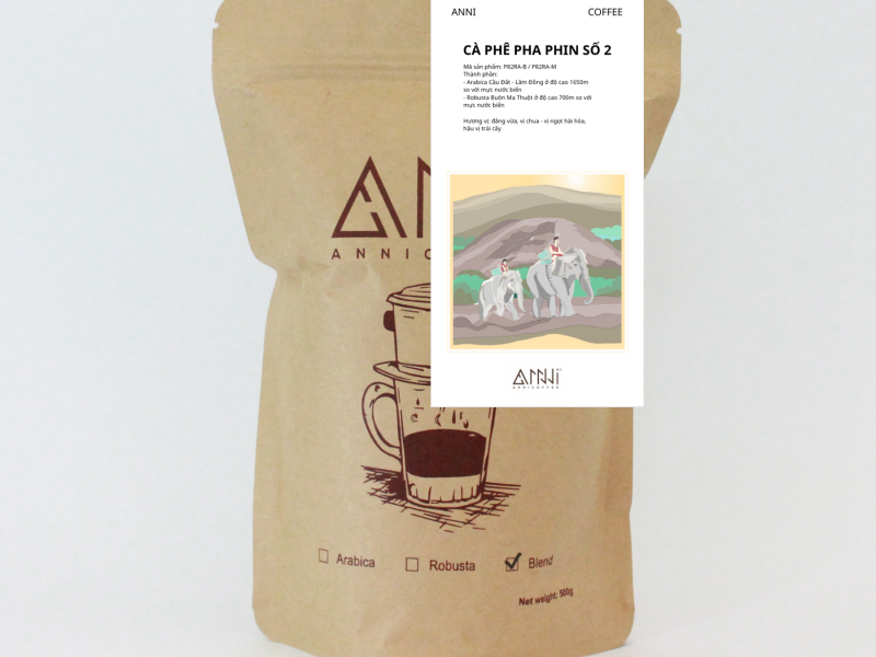 Cà phê pha phin số 2 - Anni Coffee
