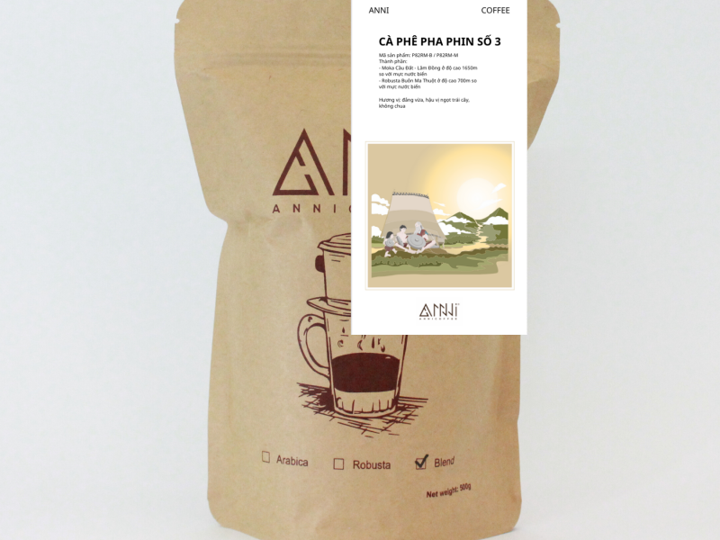 Cà phê pha phin số 3 - Anni Coffee