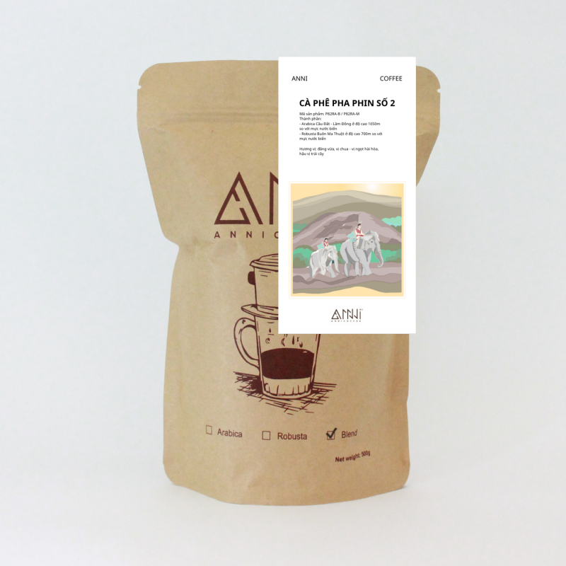 Cà phê pha phin số 2 - Anni Coffee