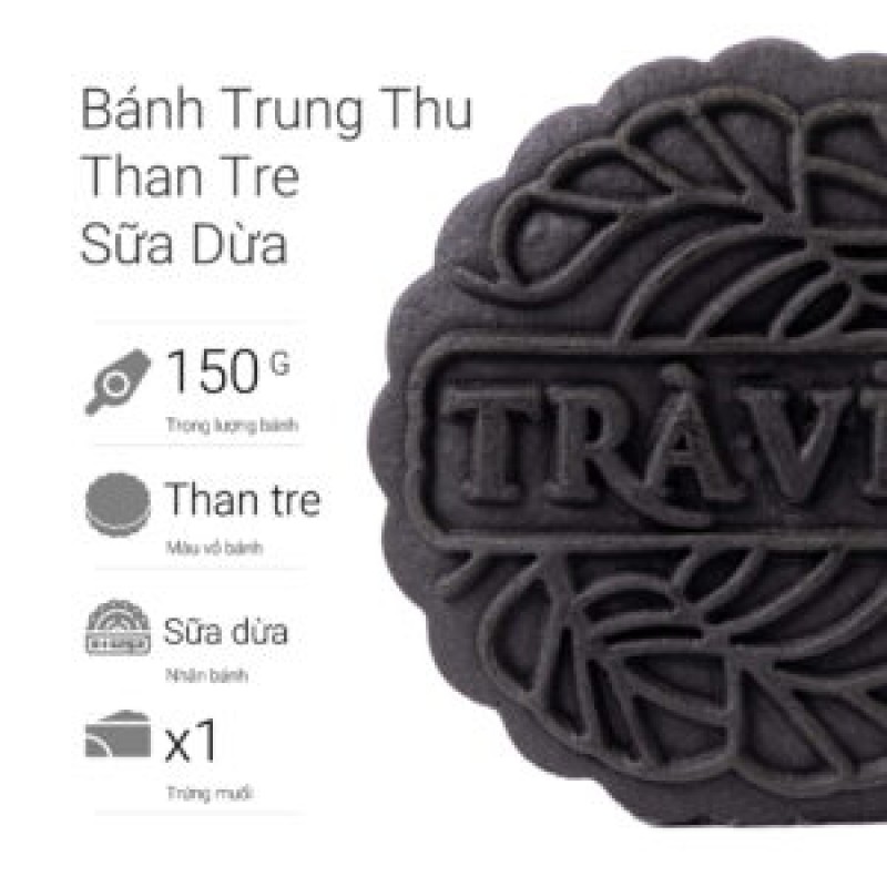 Set quà Trung thu Cá chép chơi trăng -  02 Bánh trung thu và 01 hộp Trà Việt